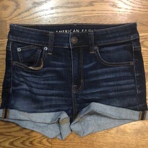 AMERICAN EAGLE denim shorts size 4 worn 1x